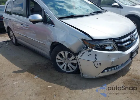 2014 Honda Odyssey Ex from USA, damaged, VIN 5FNRL5H44EB100145